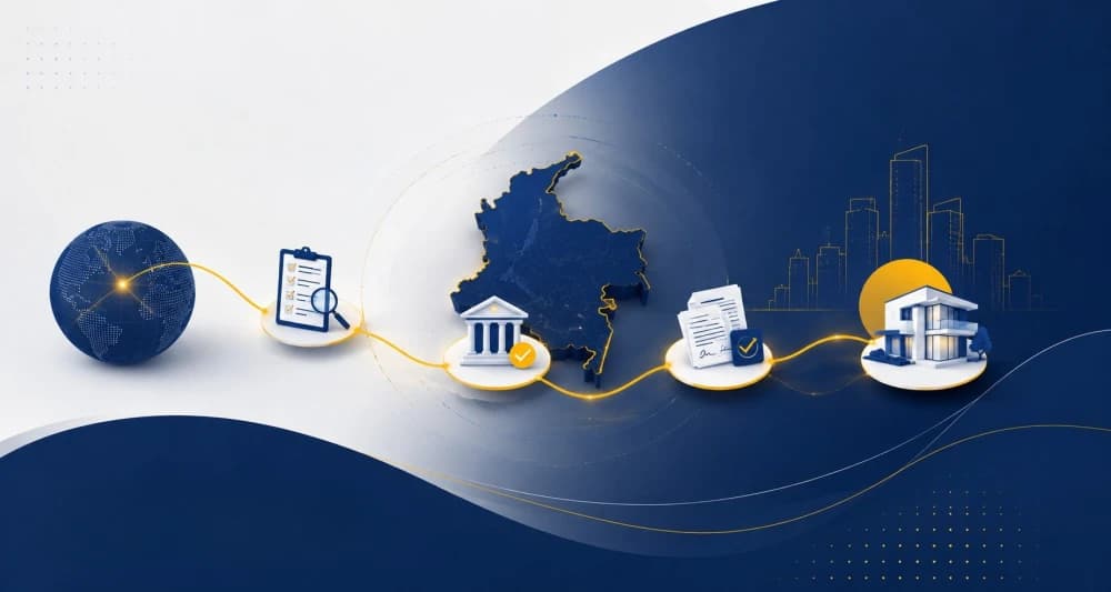 Crédito en Colombia desde el exterior: guía 2026